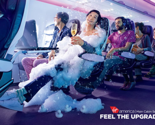 Euphorie mit VirginAmerica